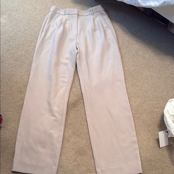 Abercrombie & Fitch Cream Trousers - Picture 3 of 5
